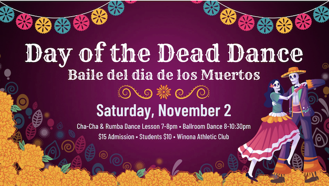 Graphic for Day of the Dead Dance.